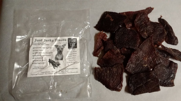 Natural Beef Jerky Dog Treats Made In USA
