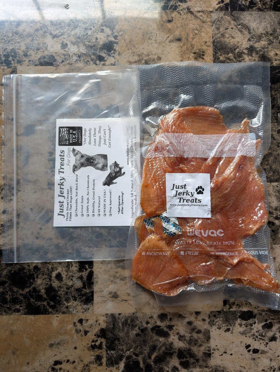 Natural Chicken Jerky Dog Treats Made In USA